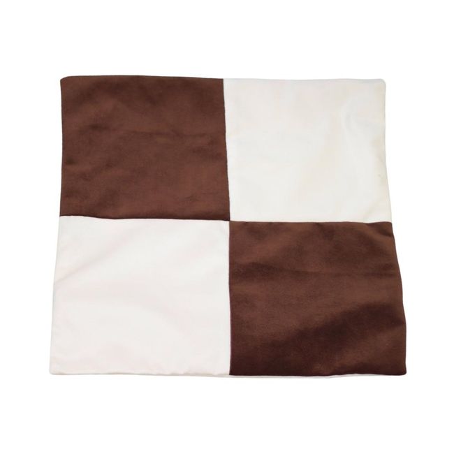 GENERICO - Funda Cojín Café Moro Blanco 50x50 cm Máxima Design