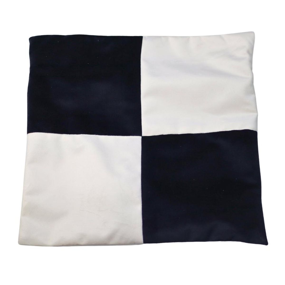 GENERICO - Funda Cojín Negro Blanco 50x50 cm Máxima Design