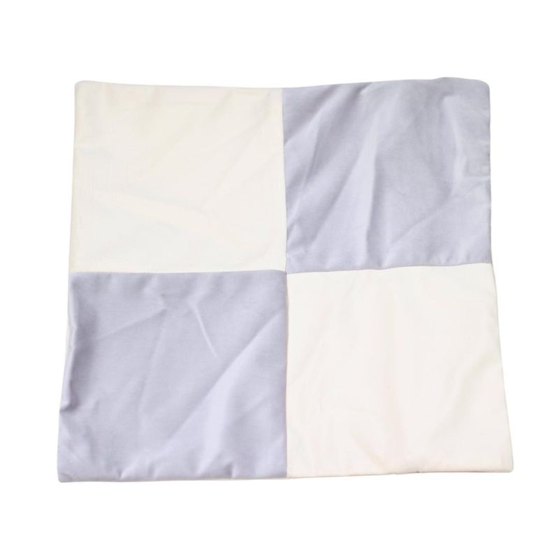 GENERICO - Funda Cojín Gris Blanco 50x50 cm Máxima Design