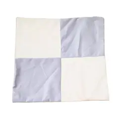 GENERICO - Funda Cojín Gris Blanco 50x50 cm Máxima Design