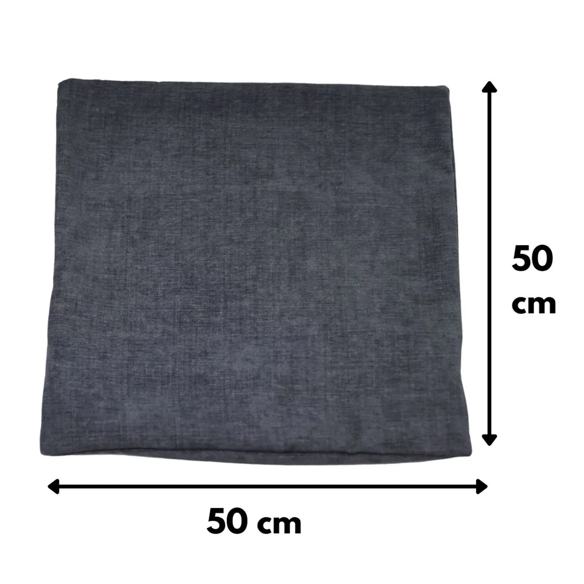 GENERICO - Funda Cojín Grafito Altea 50x50 cm Máxima Design