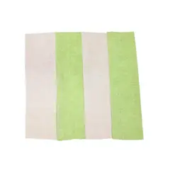 GENERICO - Funda Cojín Blanco Verde-Claro 50x50 cm Máxima Design