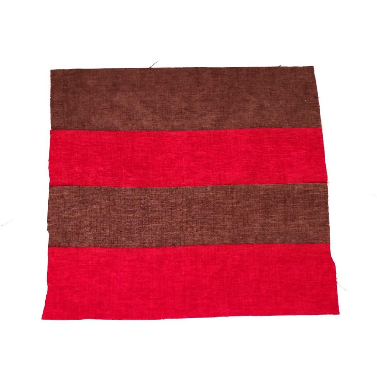 GENERICO - Funda Cojín Rojo Café 50x50 cm Máxima Design