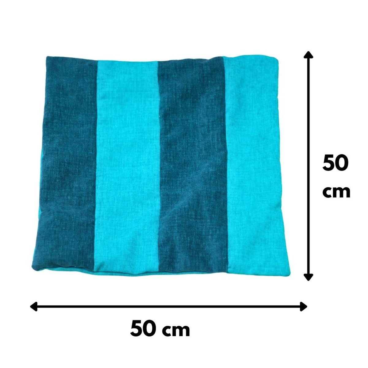 GENERICO - Funda Cojín Turquesa Azul 50x50 cm Máxima Design