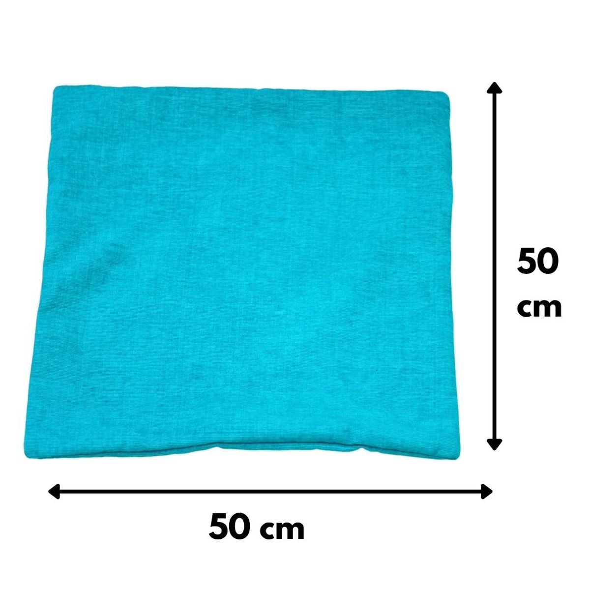GENERICO - Funda Cojín Turquesa Altea 50x50 cm Máxima Design