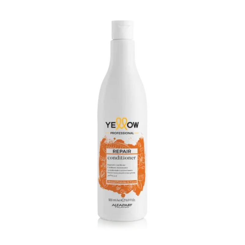 ALFAPARF MILANO - ACONDICIONADOR REESTRUCTURANTE YELLOW REPAIR ALFAPARF 500 ML.