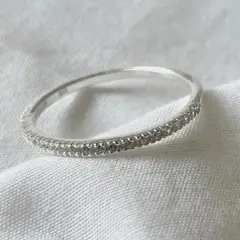 GOIA - Anillo Medio Cintillo Circones Plata - Plateado - 0