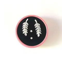 GOIA - PACK ROMA (Trepadores Espiga + aros circón 2mm redondo)