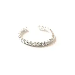 GOIA - Anillo Midi Pelotitas Ajustable