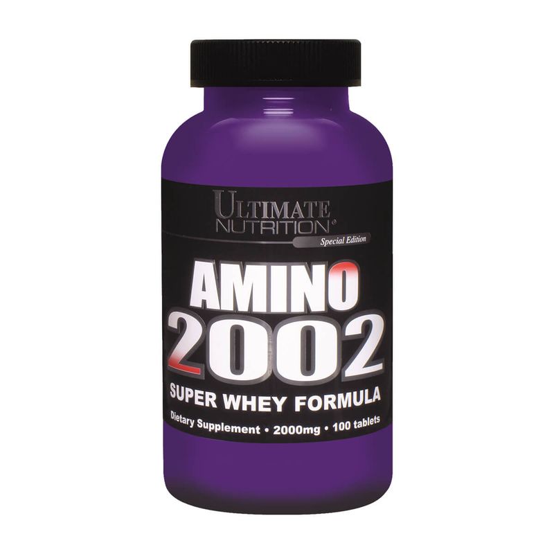 ULTIMATE NUTRITION - Amino 2002, Aminoácidos (100 Tabs) - Original