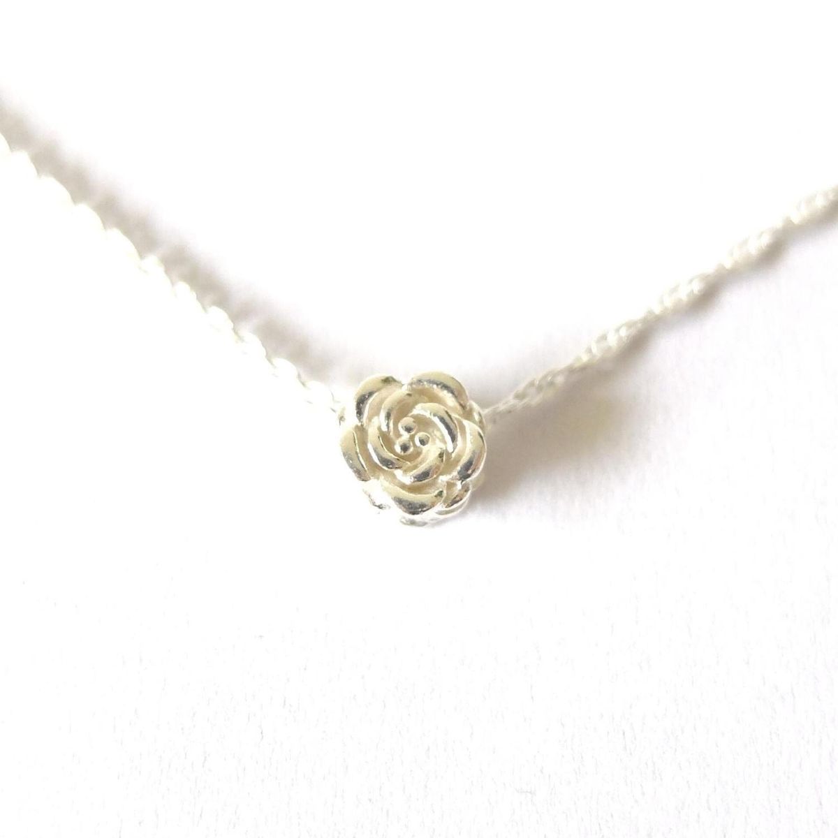 GOIA - Choker Rosa Plata