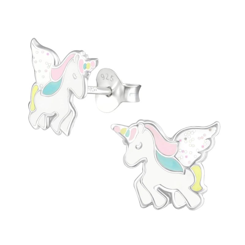 GOIA - Aros Niña Unicornio Color