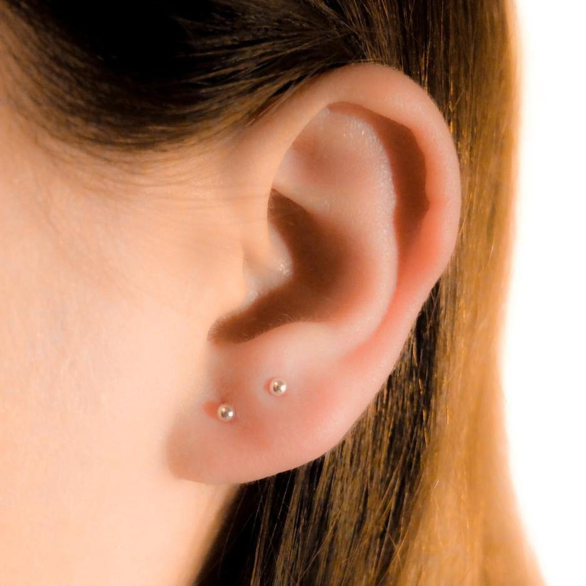 GOIA - Aros Unisex bolita 25mm plata