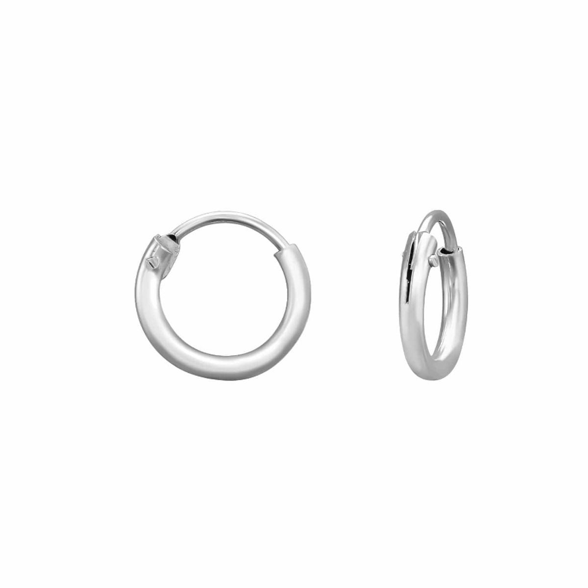 GOIA - Aros Argolla 8 mm plata
