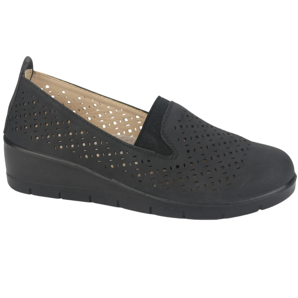 CHALADA - Mocasin Mujer Negro Casual Chalada Ditter-1