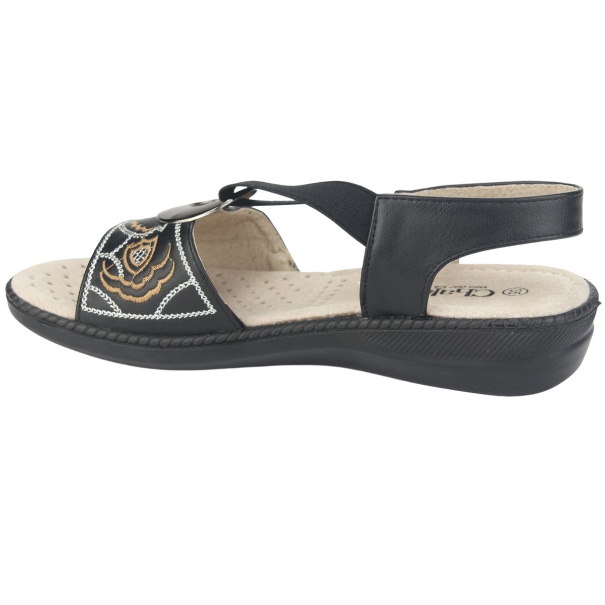 CHALADA - Sandalia Mujer Negro Casual Chalada Lena-3