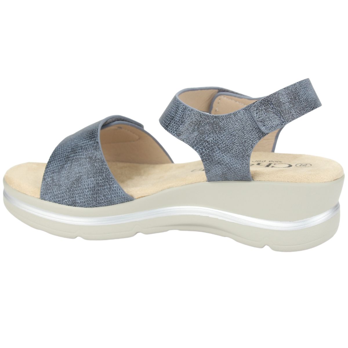 CHALADA - Sandalia Mujer Azul Casual Chalada Fairly-2