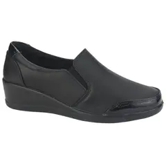 CHALADA - Mocasin Mujer Negro Casual Oscar-2