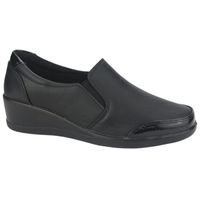 Mocasin Mujer Negro Casual Oscar-2