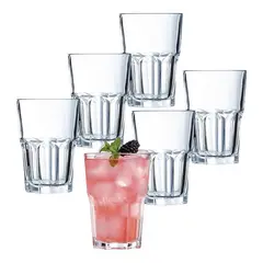 ARCOROC - Set 12 Vasos Alto 350 cc Granity