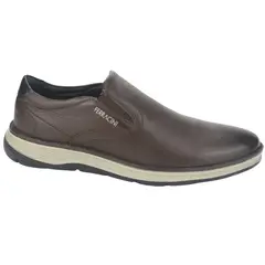 FERRACINI - Zapato Hombre Cuero Cafe 5545-559