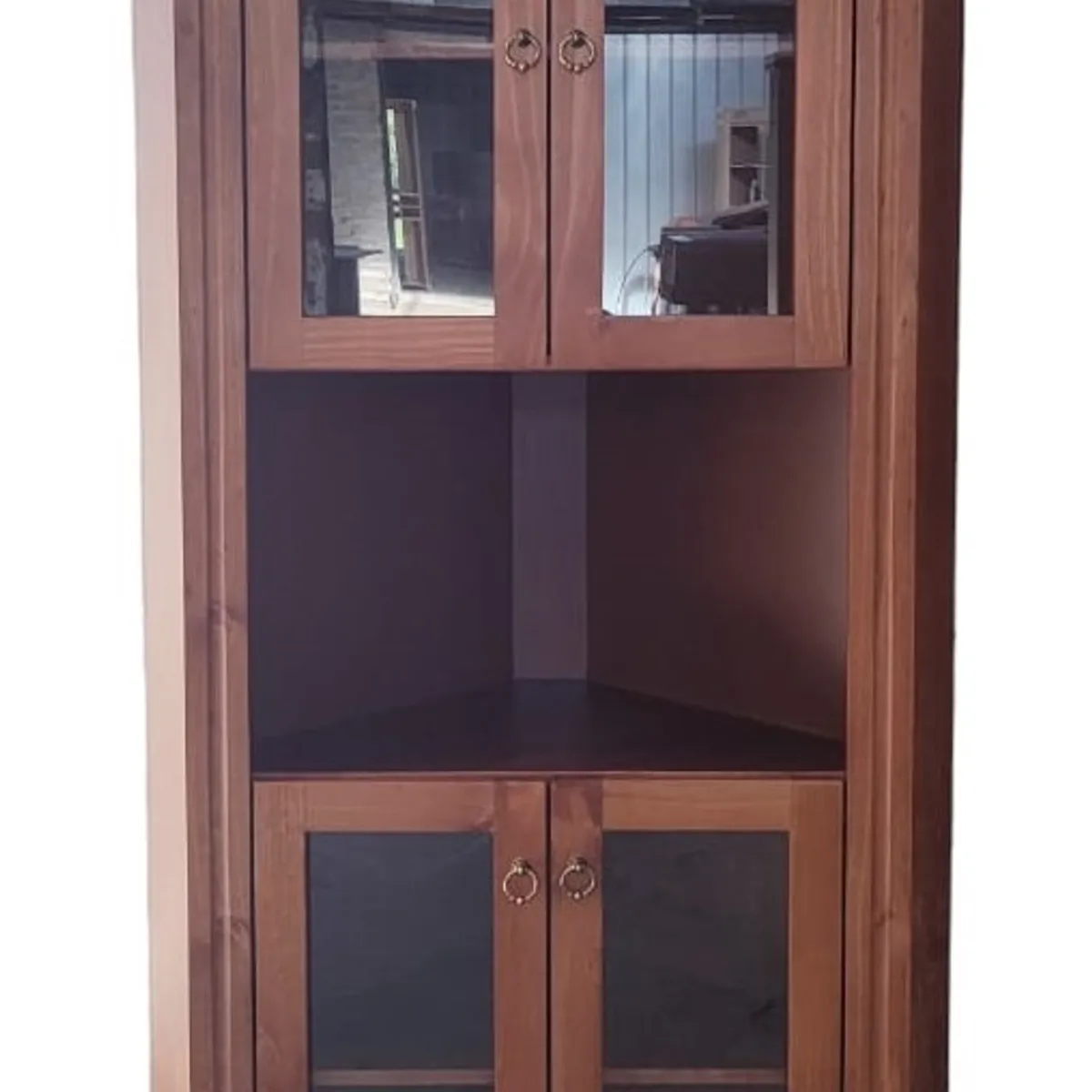 GENERICO - VITRINA ESQUINERA 4 PUERTAS ATENAS