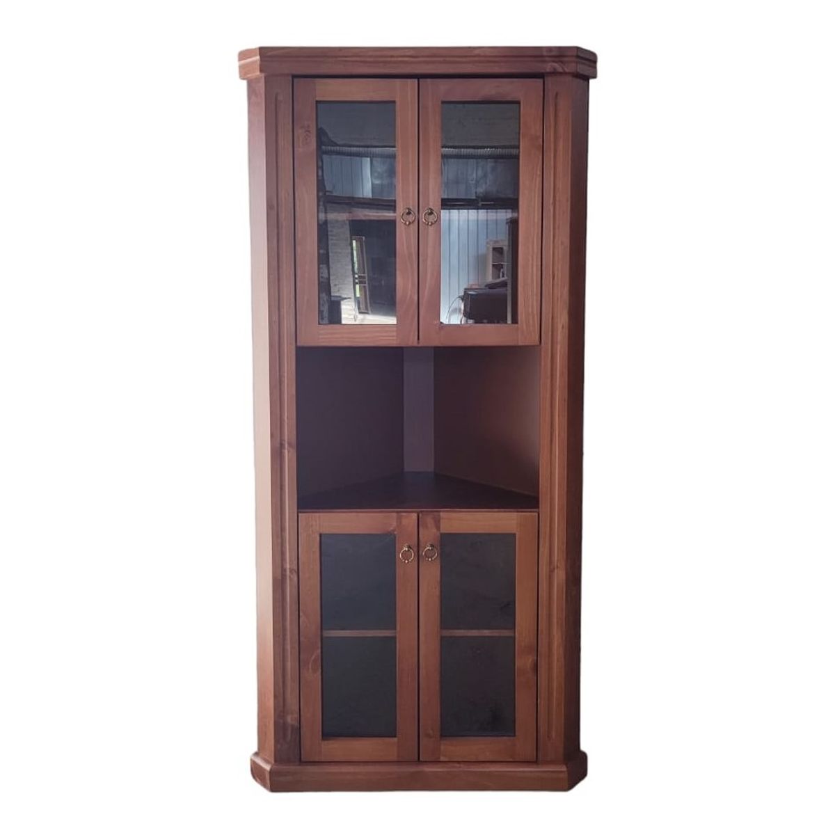 GENERICO - VITRINA ESQUINERA 4 PUERTAS ATENAS