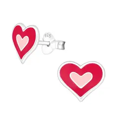 GOIA - Aros Corazón Rosado