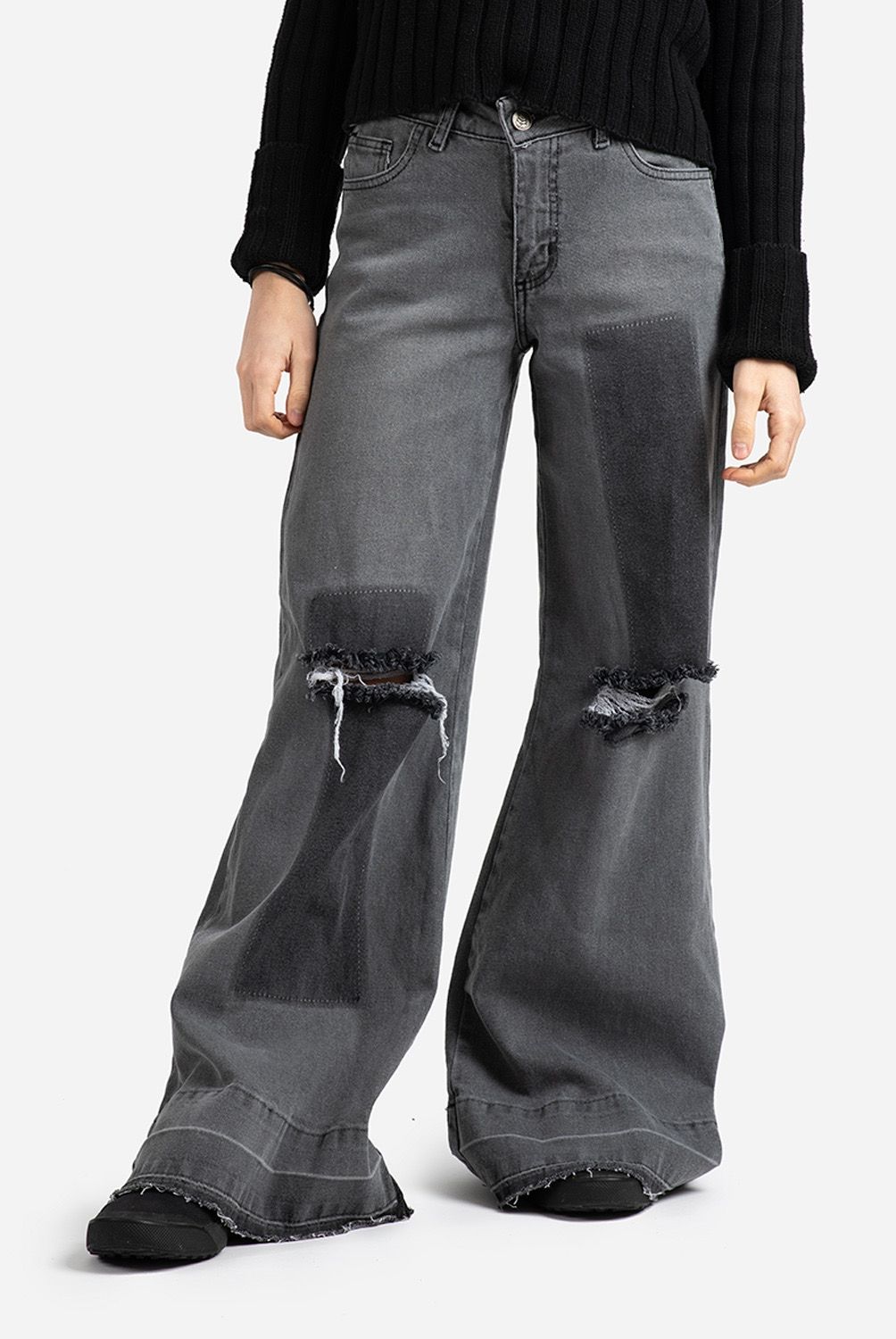 RUPHA - Rupha Jeans Flare Tiro Medio Mujer
