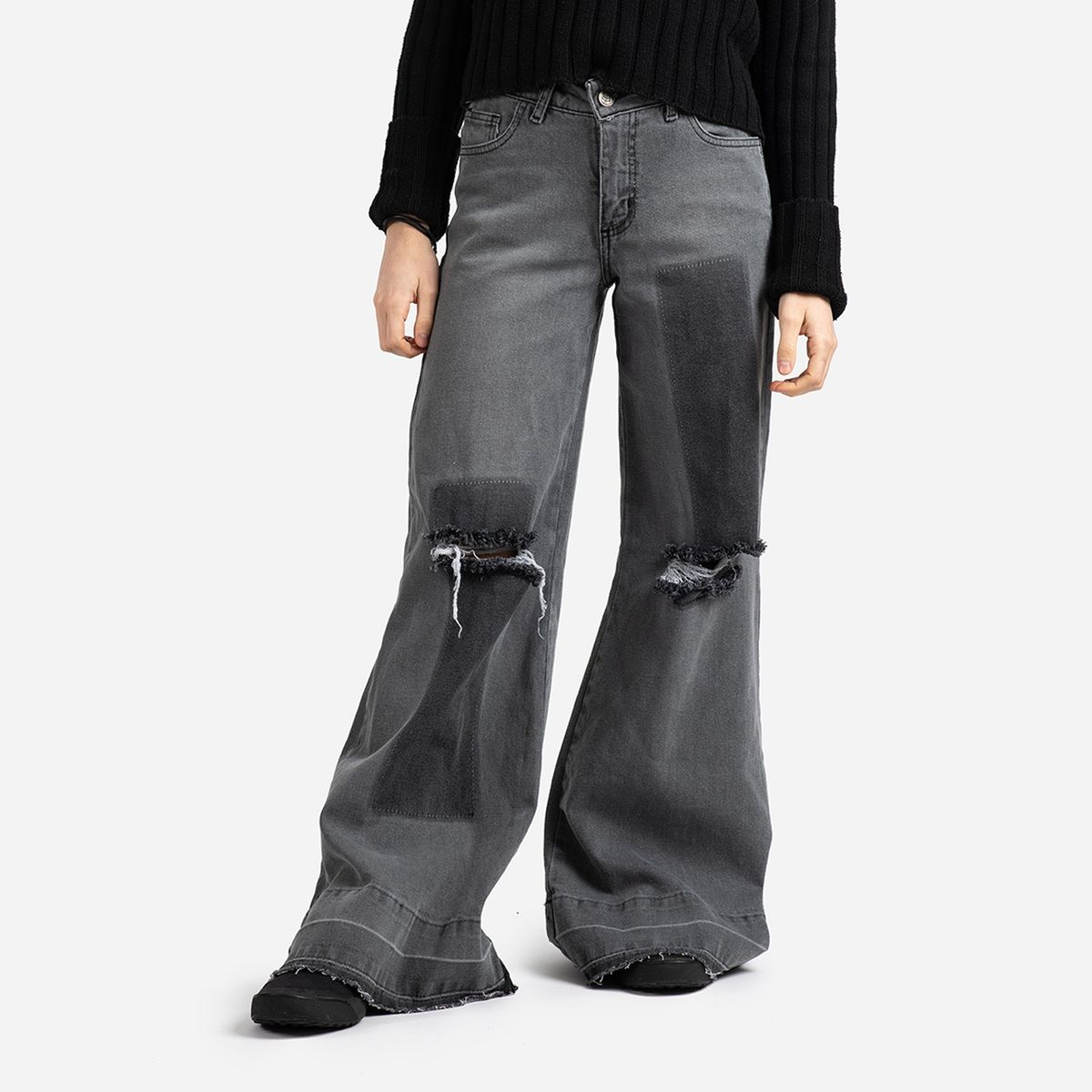 RUPHA - Rupha Jeans Flare Tiro Medio Mujer