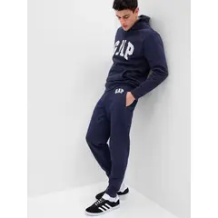 GAP - Pantalón de Buzo Logo Azul