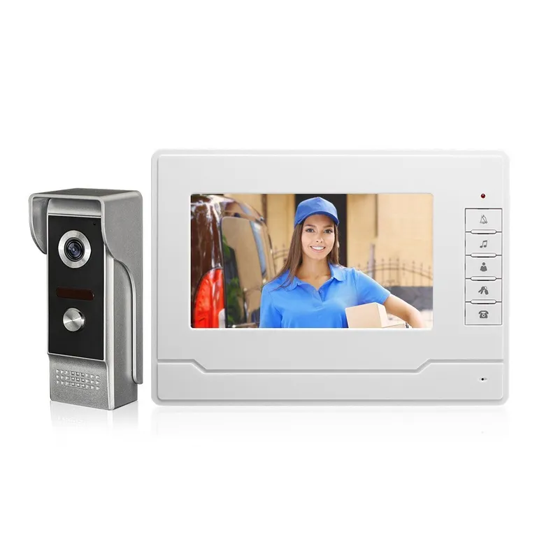 Kit Timbre Video Intercomunicador Camara Vision Nocturna