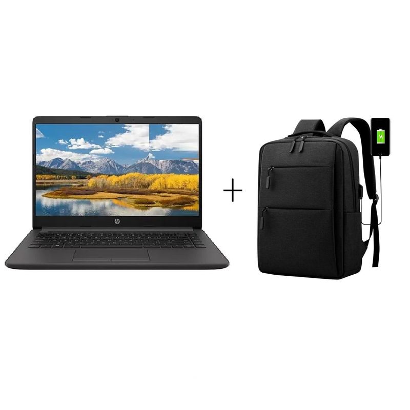 HP - Notebook HP Ryzen 3 / 8GB / 256GB SSD / 14" / Win 11 + Mochila