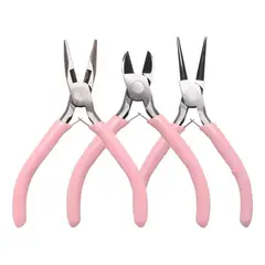 GENERICO - Set de 3 alicates para bisutería y joyería