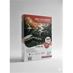 GENERICO - Papel Fotográfico Glossy Doble Cara A4 140 g X 100 Hojas
