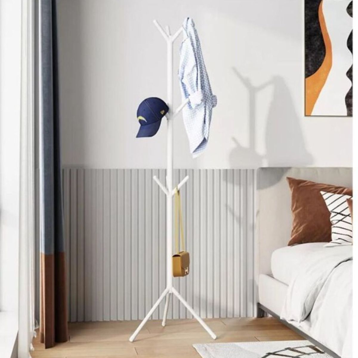 GENERICO - Perchero Armable Colgador Ropa Sombreros Recibidor