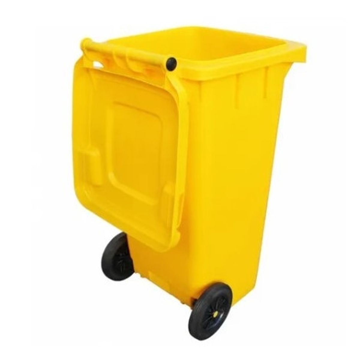 SIGNET - Contenedor Basura 120 Litros Amarillo Signet Basurero