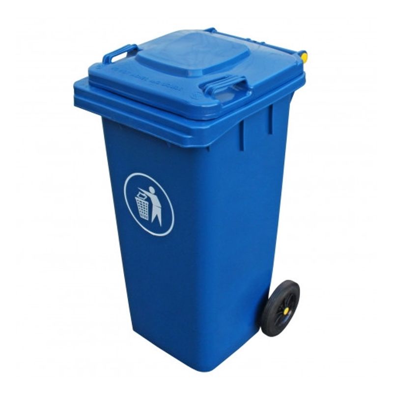 SIGNET - Contenedor Basura 120 Litros Azul Signet Basurero