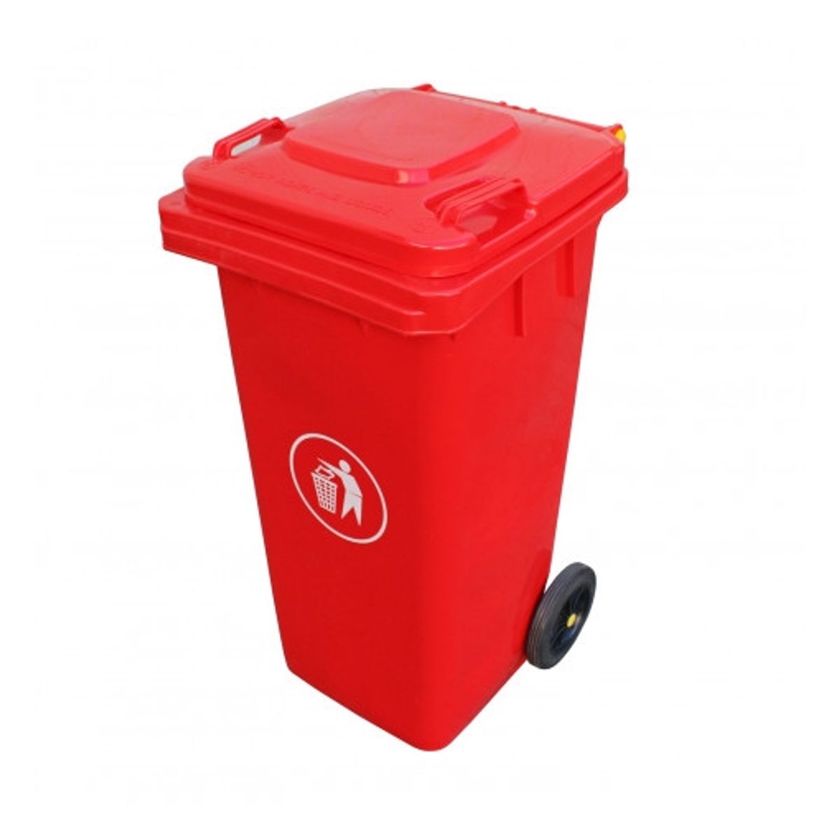 SIGNET - Contenedor Basura 120 Litros Rojo Signet Basurero