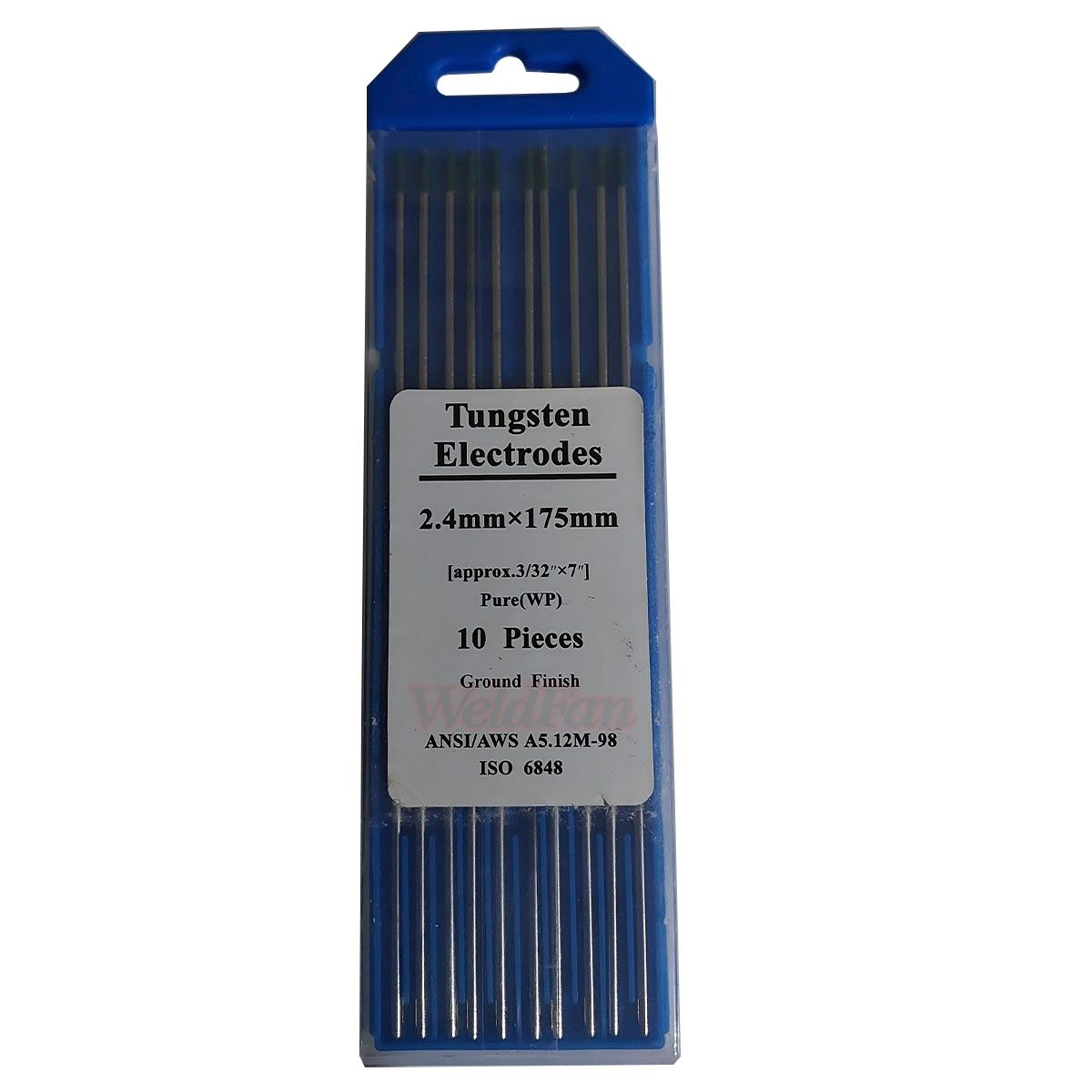 GENERICO - Tungsteno Punta Verde 3/32 Tig / Pack 10 Unidades