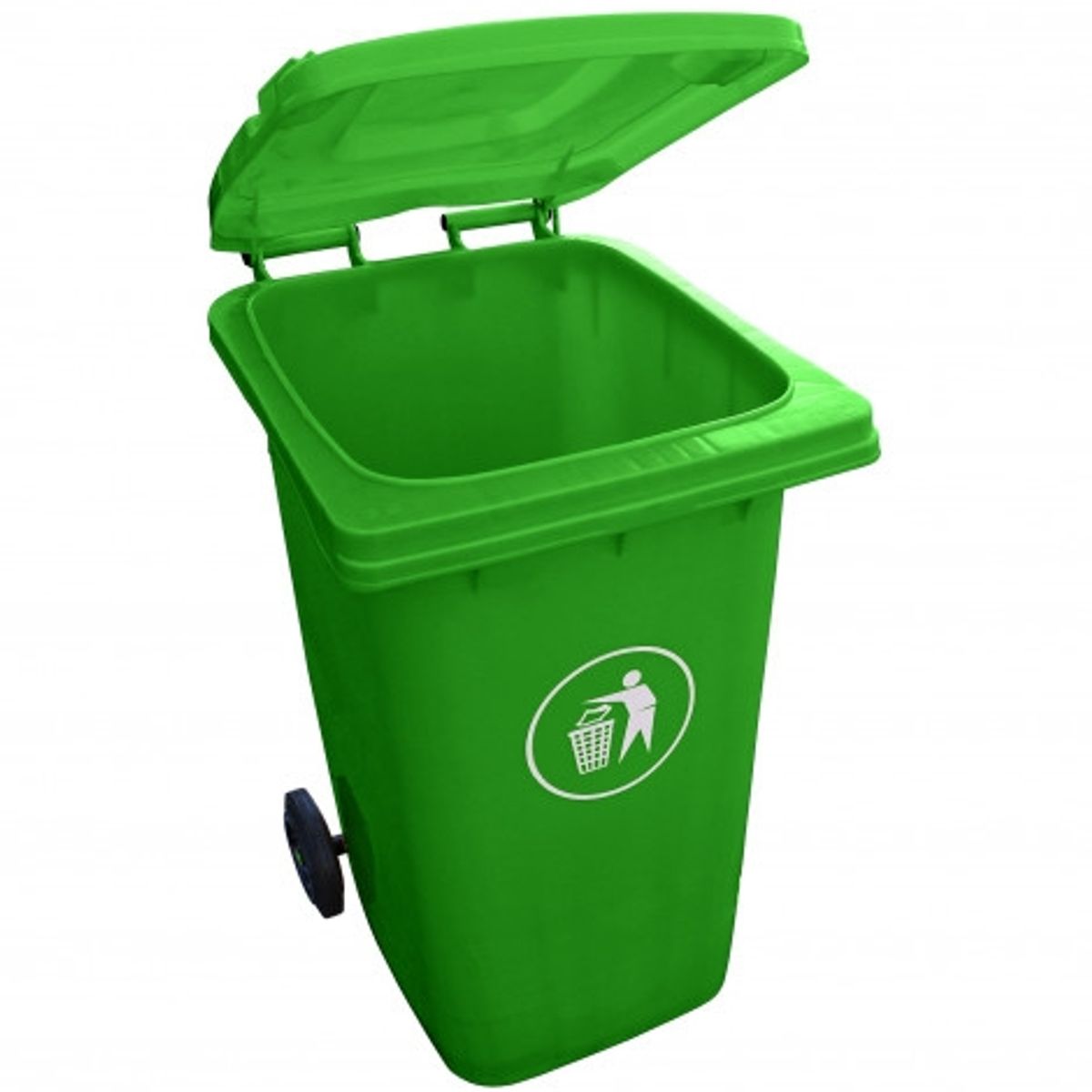 GENERICO - Contenedor Basura 360 Litros Verde Signet Basurero