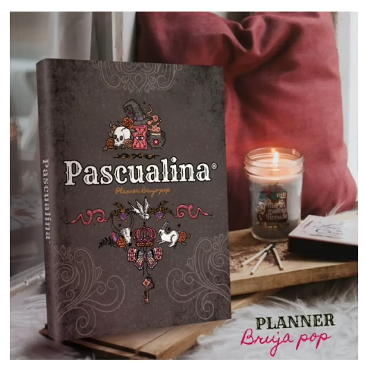 THE PINKFIRE - AGENDA Planner Pascualina Brujo Pop