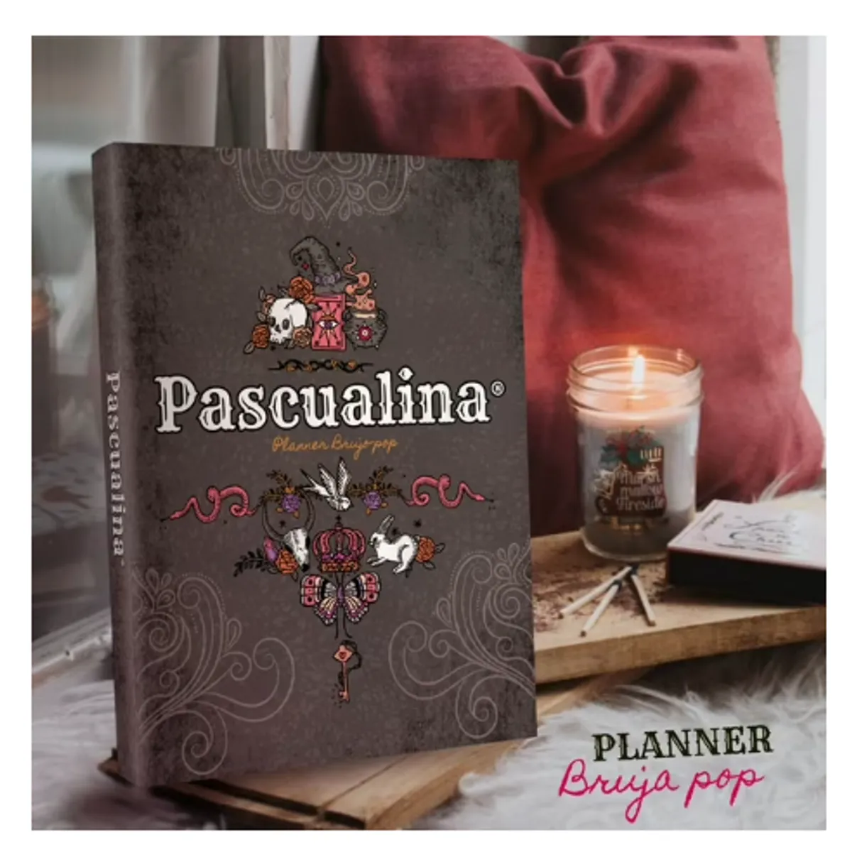 THE PINKFIRE - AGENDA Planner Pascualina Brujo Pop