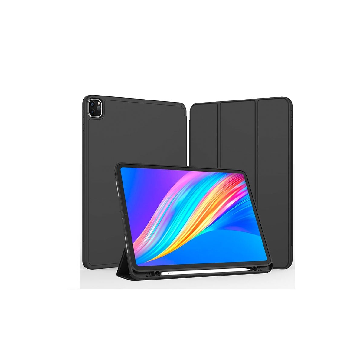 JOIGO - Carcasa Funda Smart Cover Para iPad 12.9 Negro