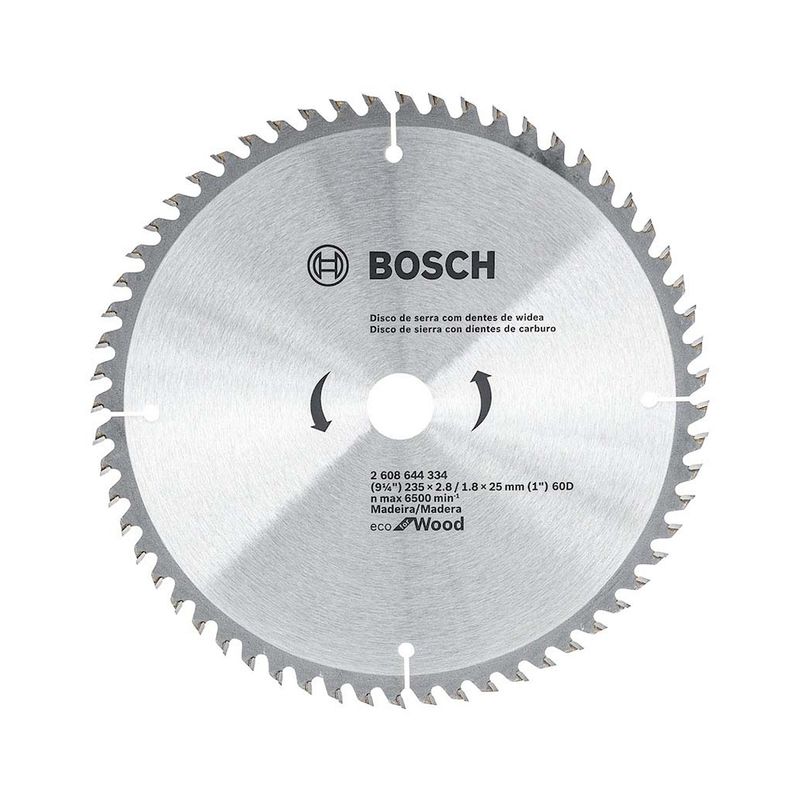 BOSCH - Disco S. Circ. Eco 235mm 9" X 60d Bosch