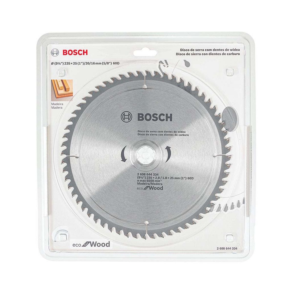 BOSCH - Disco S. Circ. Eco 235mm 9" X 60d Bosch