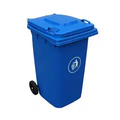 SIGNET - Contenedor 360 Litros Azul Basurero