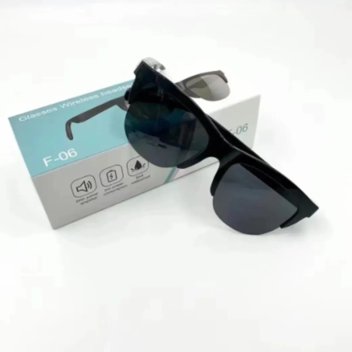 OEM - Anteojos gafas de sol lentes Uv con auriculares f-06.