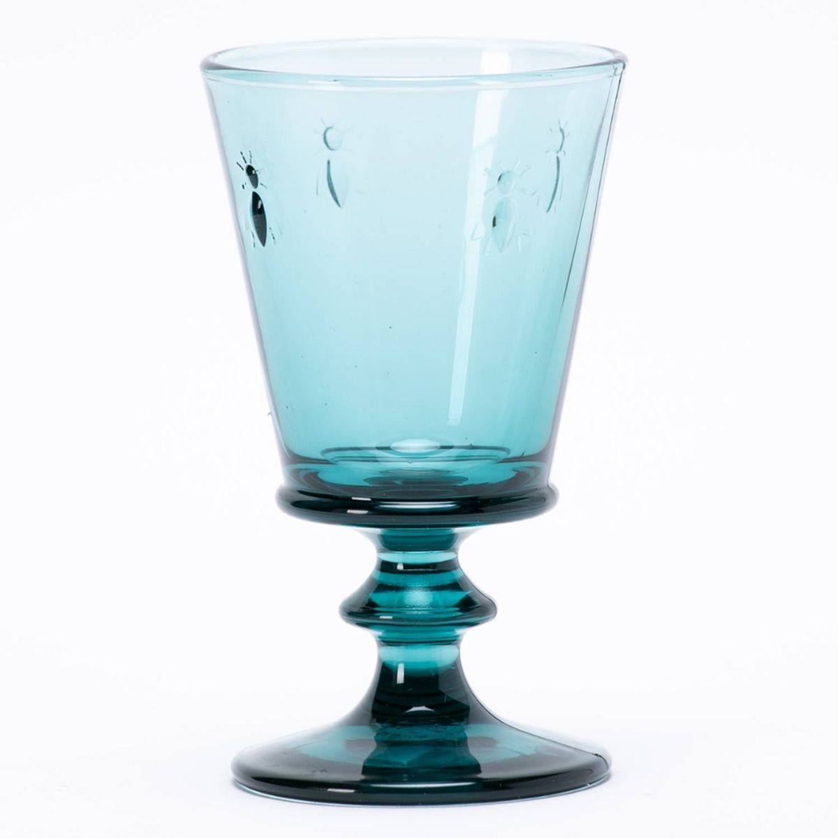 LA ROCHERE - SET 6 COPAS ABEJA AZUL 240ML