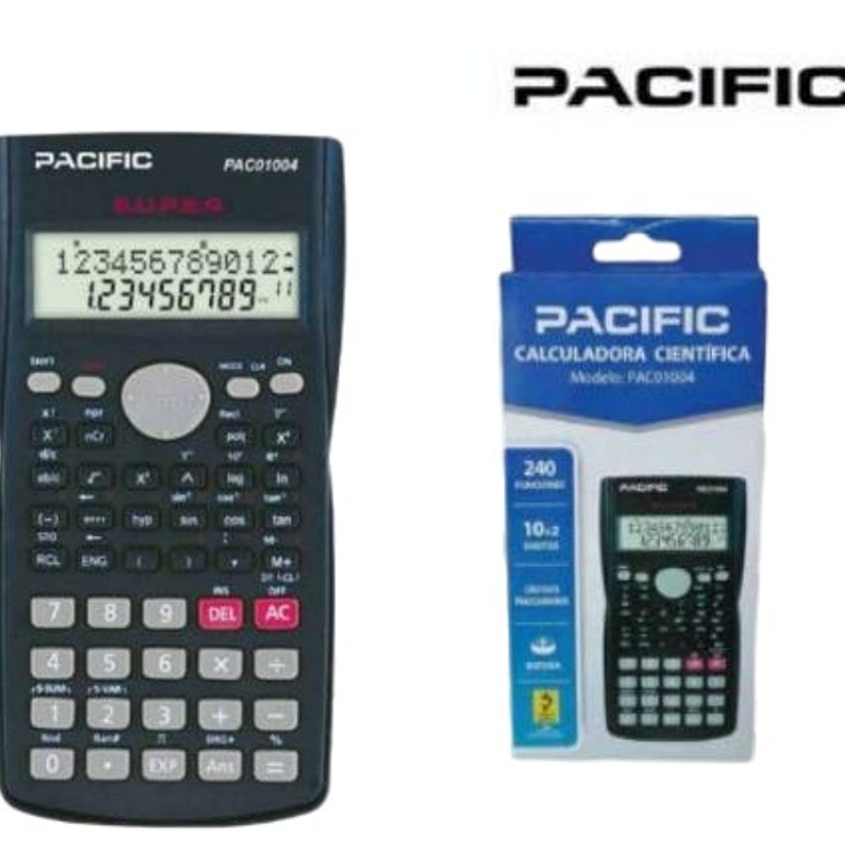 PACIFIC - Calculadora Cientifica 240 funciones PAC-1004
